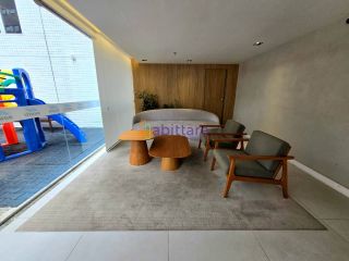 Nautic Residence - Apartamento com 2 quartos (1 suíte) na Península da Ponta D'areia - Vista mar e lagoa