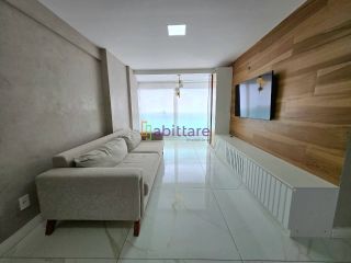 Nautic Residence - Apartamento com 2 quartos (1 suíte) na Península da Ponta D'areia - Vista mar e lagoa