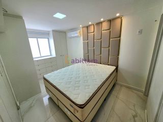 Nautic Residence - Apartamento com 2 quartos (1 suíte) na Península da Ponta D'areia - Vista mar e lagoa
