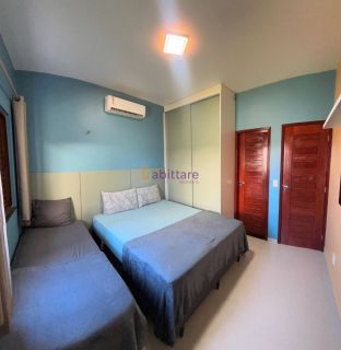 Casa duplex condomínio no Dunas Village Residence no Santo Amaro - MOBILIADO