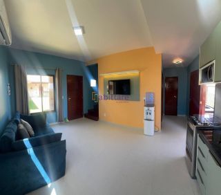 Casa duplex condomínio no Dunas Village Residence no Santo Amaro - MOBILIADO