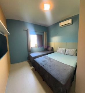 Casa duplex condomínio no Dunas Village Residence no Santo Amaro - MOBILIADO