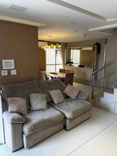 Casa duplex de 170m² com 1 suíte master e espaço goumet no Cond. Jardim Europa - Calhau