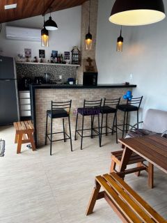 Casa duplex de 170m² com 1 suíte master e espaço goumet no Cond. Jardim Europa - Calhau