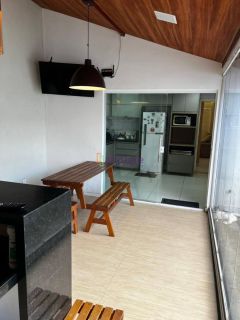 Casa duplex de 170m² com 1 suíte master e espaço goumet no Cond. Jardim Europa - Calhau
