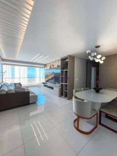 Apartamento de 123m² MOBILIADO com 2 suítes (1 master ampliada) no Península Square - Ponta D'areia