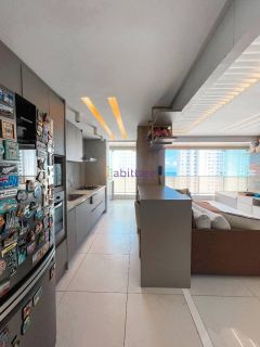 Apartamento de 123m² MOBILIADO com 2 suítes (1 master ampliada) no Península Square - Ponta D'areia