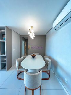 Apartamento de 123m² MOBILIADO com 2 suítes (1 master ampliada) no Península Square - Ponta D'areia