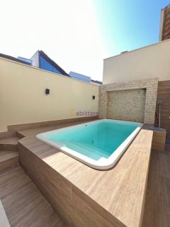 Casa duplex no Reserva Boa Vista com 4 suítes espaço gourmet com piscina