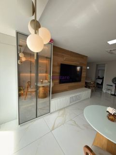 Apartamento MOBILIADO de 72m² com 2 quartos (1 suíte) no Nautic Residence