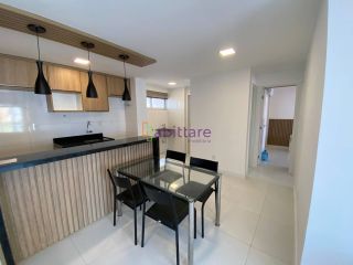 Apartamento SEMI-MOBILIADO de 72m² com 2 quartos (1 suíte) na Península da Ponta D'areia