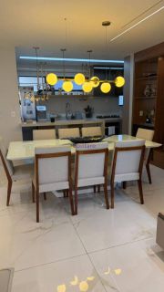 Apartamento Mobiliado no Caribean Residence 110m³ Reformado, Frente Mar