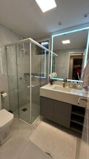 Apartamento Mobiliado no Caribean Residence 110m³ Reformado, Frente Mar