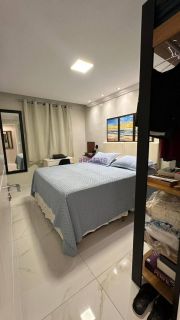 Apartamento Mobiliado no Caribean Residence 110m³ Reformado, Frente Mar