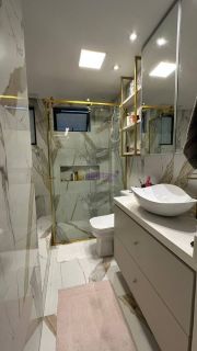 Apartamento Mobiliado no Caribean Residence 110m³ Reformado, Frente Mar