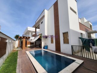 Casa de condomínio no Damha com 488m² com 4 suítes e espaço gourmet com piscina