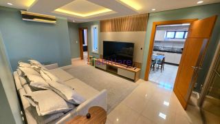 Alugo Apto mobiliado no Ed.Sapphire Residence - 260m² com 3 suítes - Península da Ponta D'areia