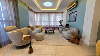 Alugo Apto mobiliado no Ed.Sapphire Residence - 260m² com 3 suítes - Península da Ponta D'areia