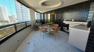 Alugo Apto mobiliado no Ed.Sapphire Residence - 260m² com 3 suítes - Península da Ponta D'areia