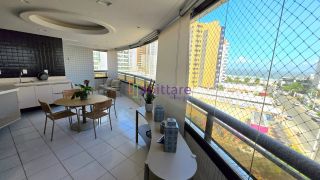 Alugo Apto mobiliado no Ed.Sapphire Residence - 260m² com 3 suítes - Península da Ponta D'areia