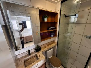 Apartamento de 57m² com 2 quartos (1 suíte) no Condomínio Ilha do Conde - Turu