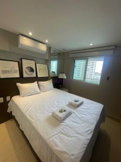 Alugo apartamento mobiliado com 1 quarto no Unique Home Service - Ponta do Farol