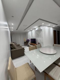 Apartamento de 94m² com 3 quartos (1 suíte) mobiliado no Condomínio Porto Ravena