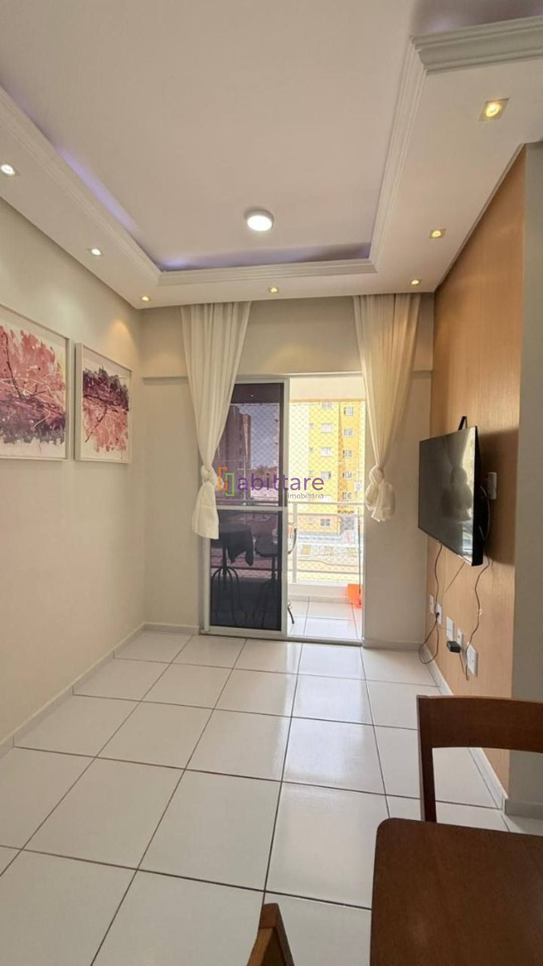 Apartamento de 49m² com 2 quartos no Space Calhau 1 - MOBILIADO