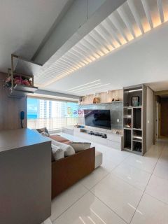 Alugo apto mobiliado no Península Square - 123 m² com 2suítes - Ponta D'areia