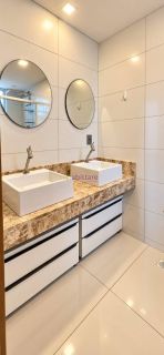 Alugo apartamento semi mobiliado com 3 suítes no Península Square - Vista Mar e lagoa