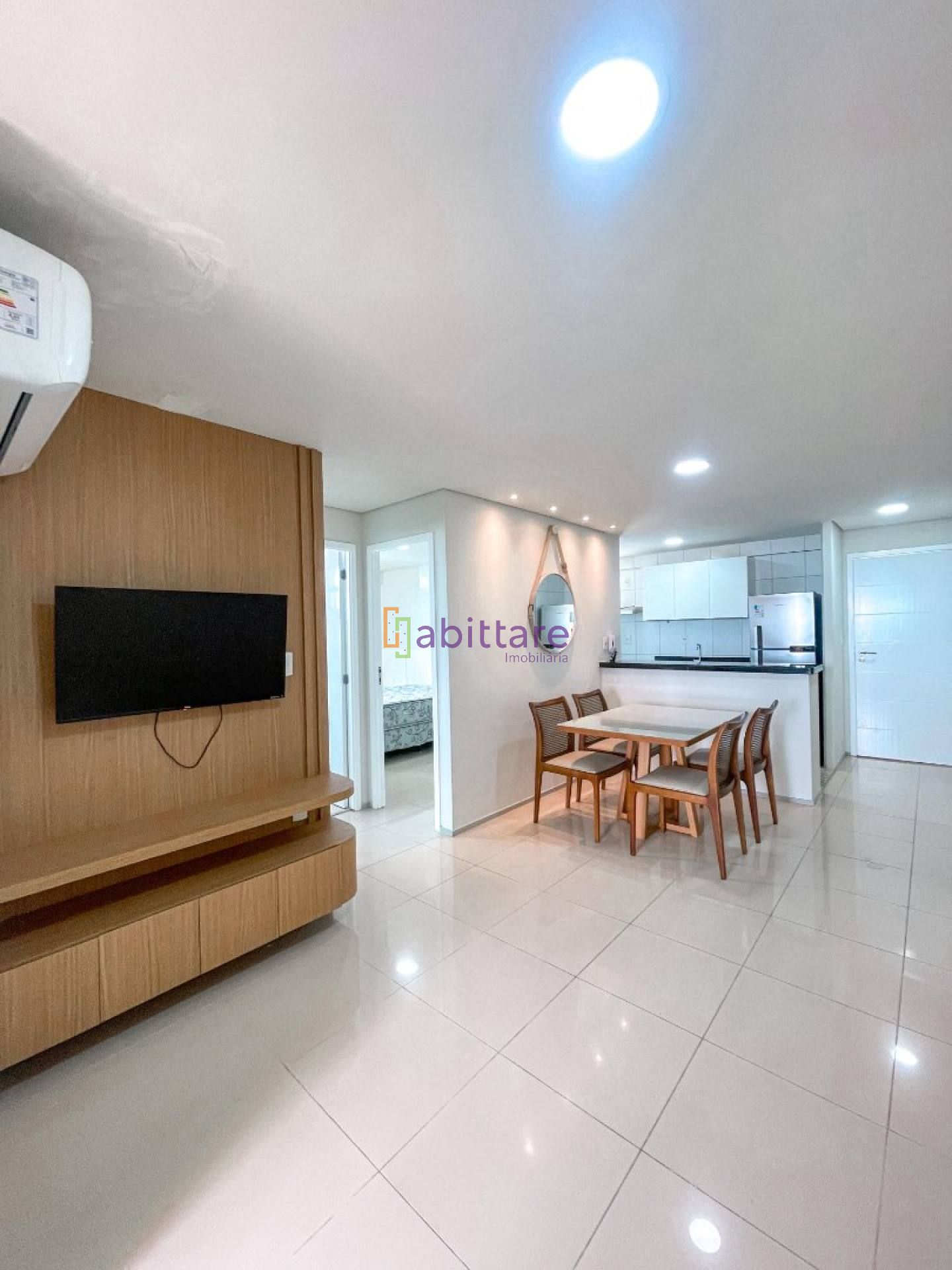 Apartamento de 71m² no Acqua Bella com 2 quartos (1 suíte) na Ponta D'areia