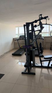 Apartamento vista mar, mobiliado no Acqua Bella com 2 quartos (1 suíte) na Ponta D'areia de 71m²