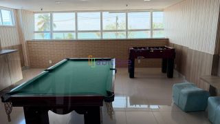 Apartamento vista mar, mobiliado no Acqua Bella com 2 quartos (1 suíte) na Ponta D'areia de 71m²