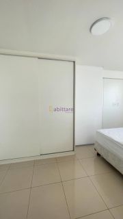 Apartamento vista mar, mobiliado no Acqua Bella com 2 quartos (1 suíte) na Ponta D'areia de 71m²