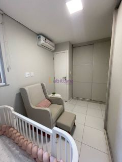 Alugo Apartamento vista mar, mobiliado no Acqua Bella com 2 quartos (1 suíte) na Ponta D'areia de 71m²
