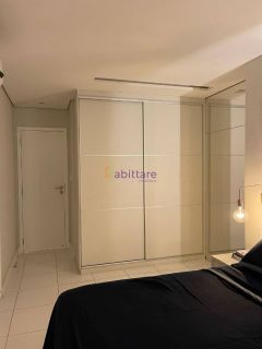 Alugo Apartamento vista mar, mobiliado no Acqua Bella com 2 quartos (1 suíte) na Ponta D'areia de 71m²