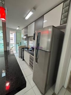 Alugo apartamento mobiliado no Acqua Bella com  1quarto na Ponta D'areia de 48m²