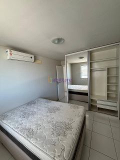 Alugo apartamento mobiliado no Acqua Bella com  1quarto na Ponta D'areia de 48m²