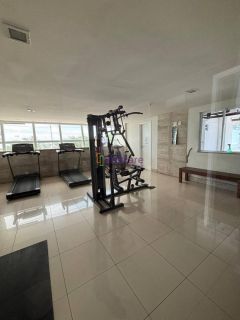 Alugo apartamento mobiliado no Acqua Bella com  1quarto na Ponta D'areia de 48m²