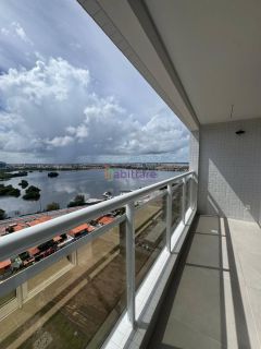 Apartamento NOVO de 73m² com 2 suítes no Edifício Évora - Ponta D'areia