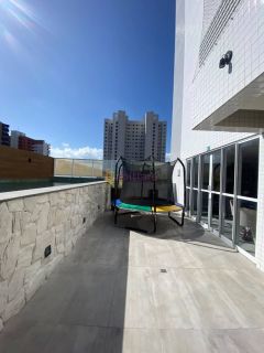 Apartamento de 132m² com 3 suítes (2 com varanda) na Península da Ponta D'areia