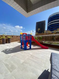 Apartamento de 132m² com 3 suítes (2 com varanda) na Península da Ponta D'areia