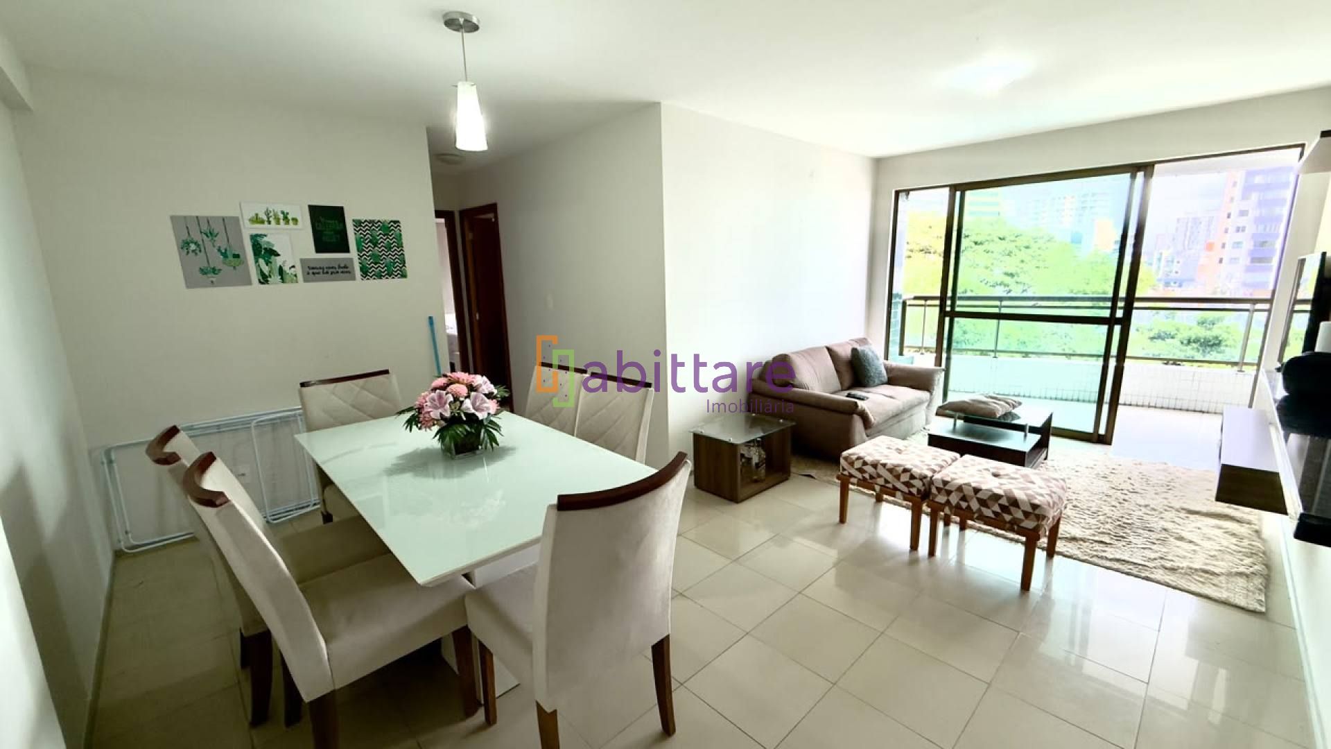 Apartamento de 84m² no Lake Side com 2 quartos (1 suíte) na Ponta D'areia