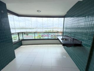 Alugo apto no Lake Side de 88m² com 2 quartos (1 suíte) na Ponta D'areia