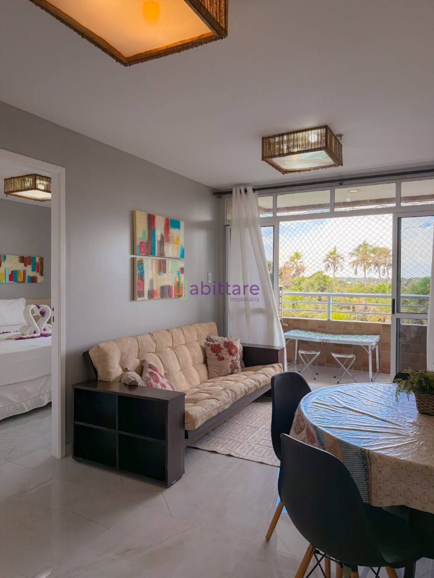 Flat MOBILIADO de com 2 quartos (1 suíte e 1 semi suíte) no Gran Lençóis Flat Residence - em Barreirinhas