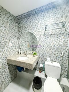 Flat MOBILIADO de com 2 quartos (1 suíte e 1 semi suíte) no Gran Lençóis Flat Residence - em Barreirinhas