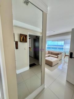 Alugo apartamento mobiliado com 4 quartos (2 suítes) - 220m² vista mar no Litorânea Beach
