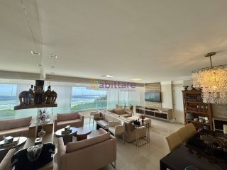 Alugo apartamento mobiliado com 4 quartos (2 suítes) - 220m² vista mar no Litorânea Beach