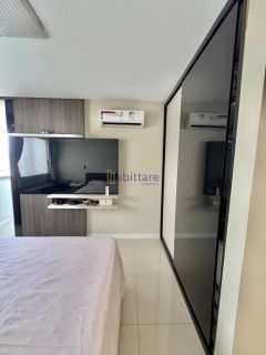 Alugo apartamento mobiliado com 4 quartos (2 suítes) - 220m² vista mar no Litorânea Beach