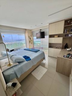 Alugo apartamento mobiliado com 4 quartos (2 suítes) - 220m² vista mar no Litorânea Beach